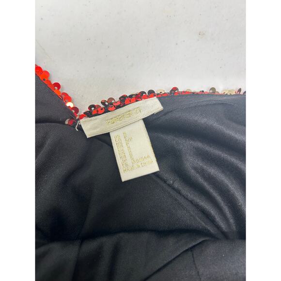 Forever 21 Reversible Sequin Mini Dress Gold/Red in Size S. - Picture 6 of 8